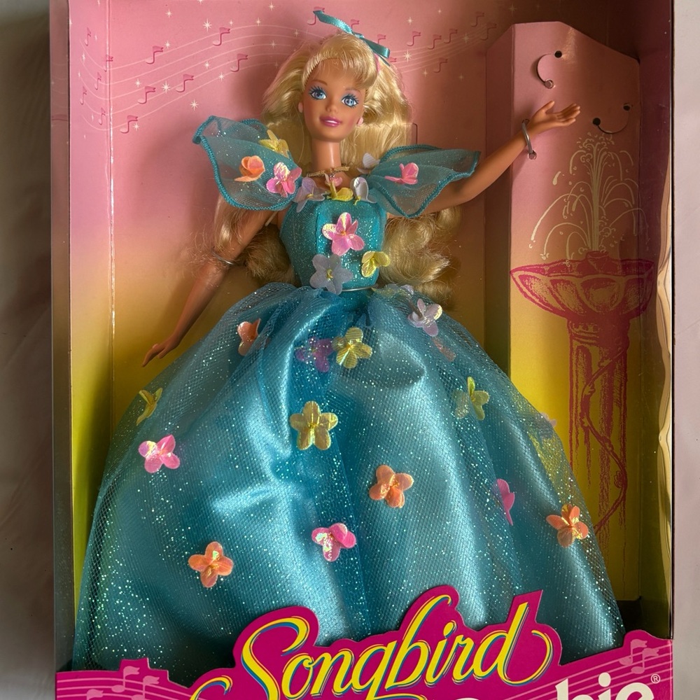 1995 Songbird Barbie Doll with Real Singing Songbird